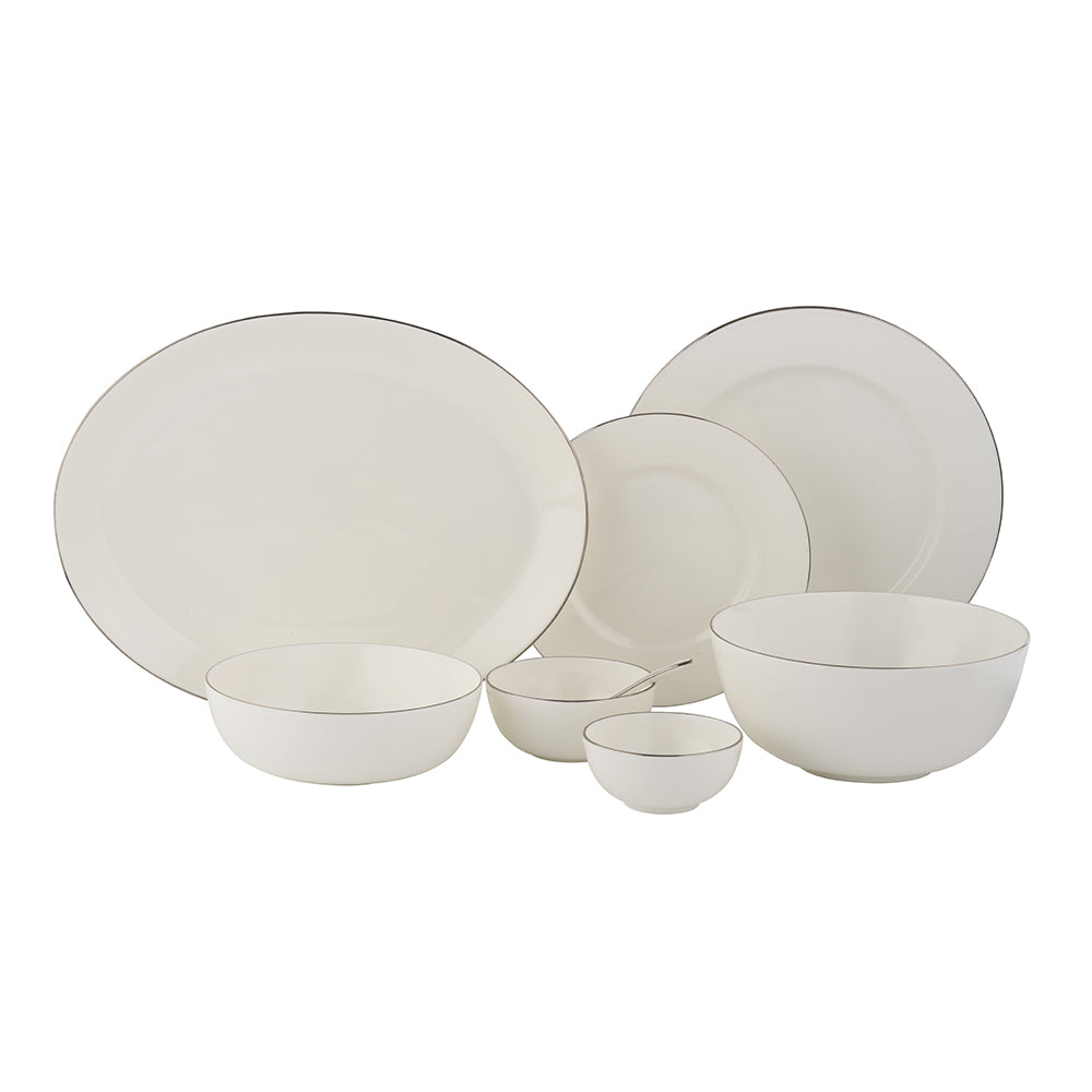 D'Platine Dinner Set 40 Pcs