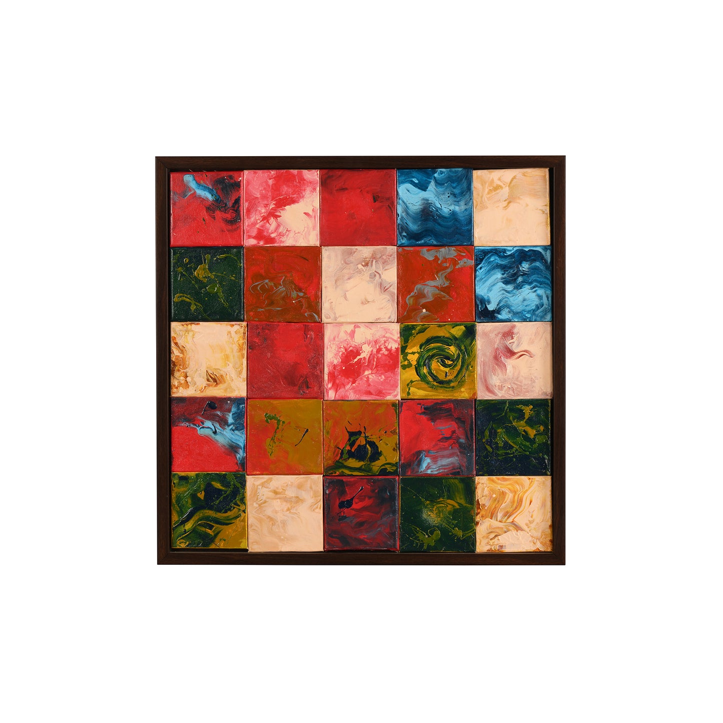 Twenty Five Windows Acrylic Canvas