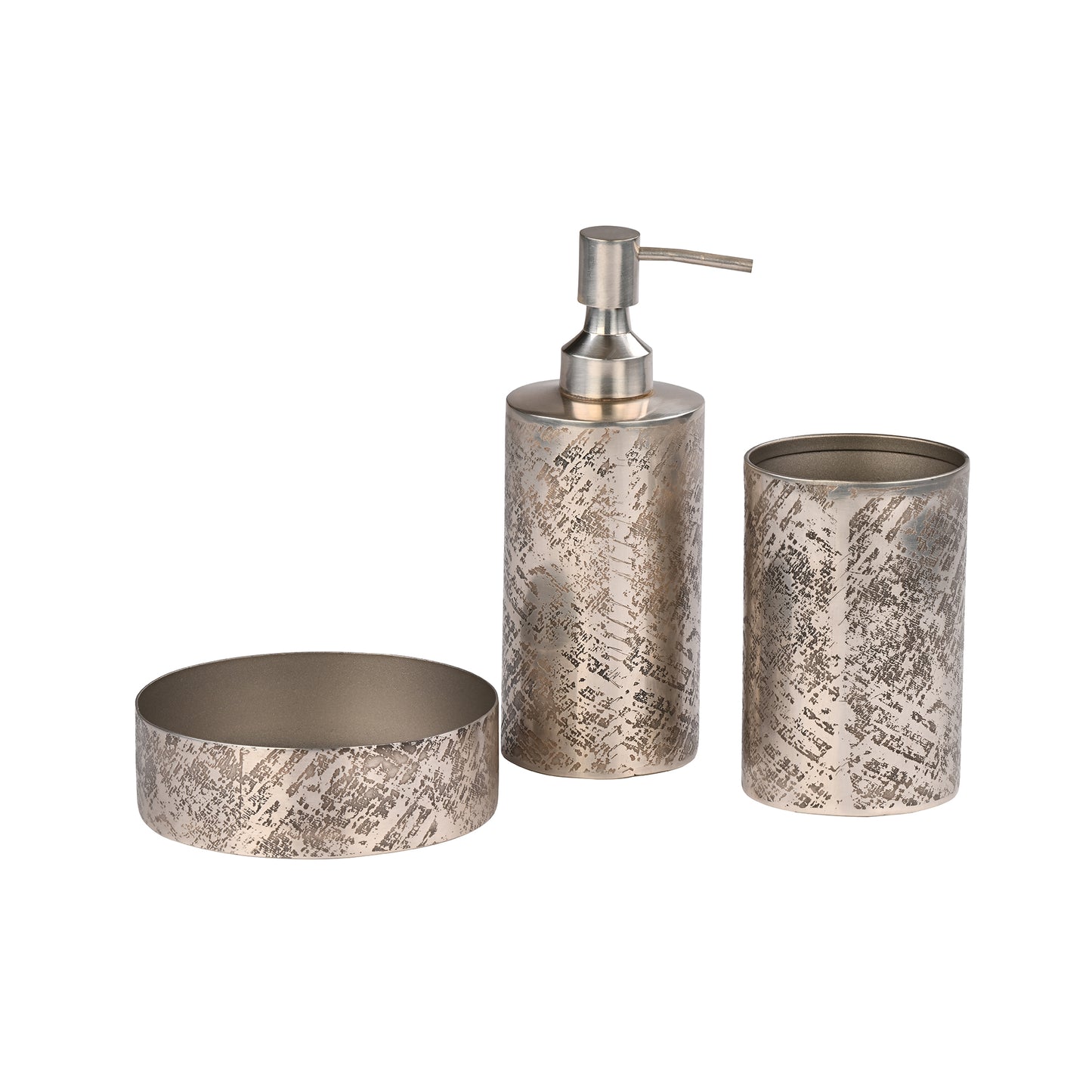 Metal Bathroom Set of 3