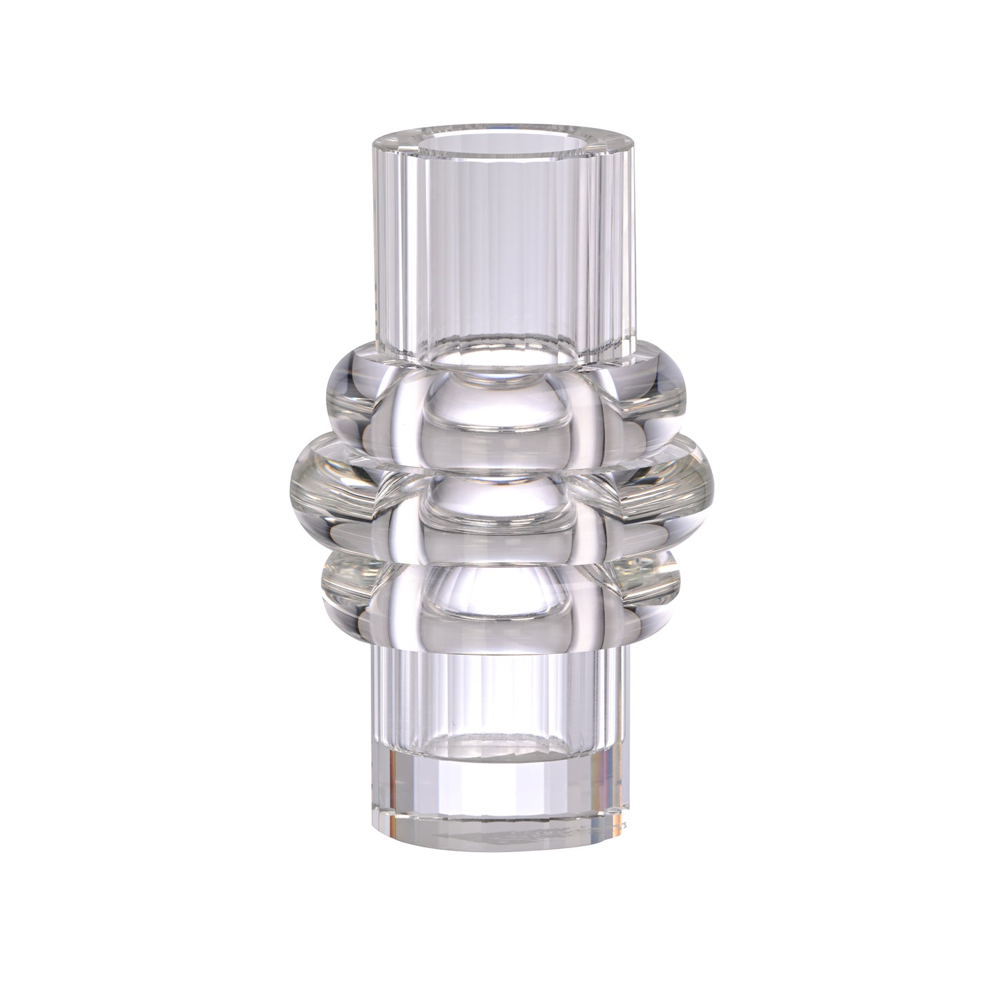Clear Glass Vase Large