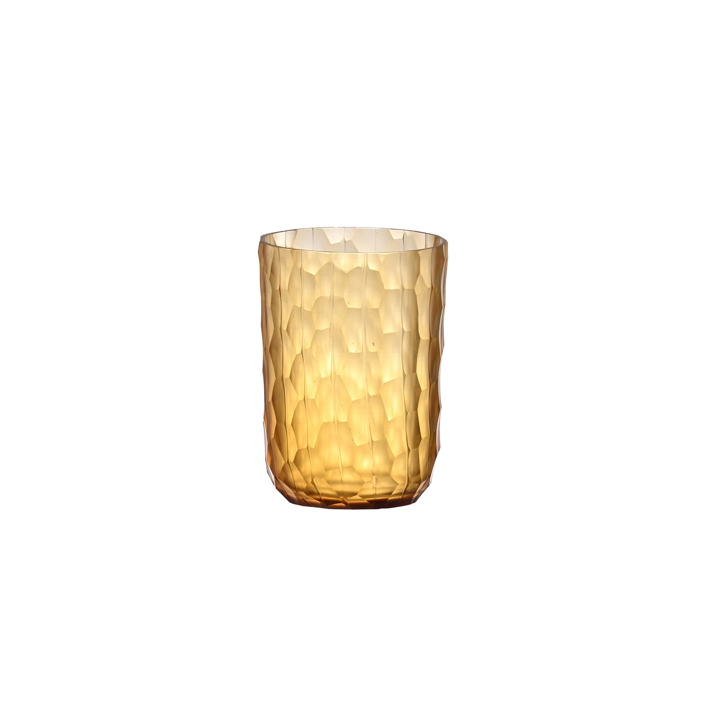 Amber Gripe Votive Holder