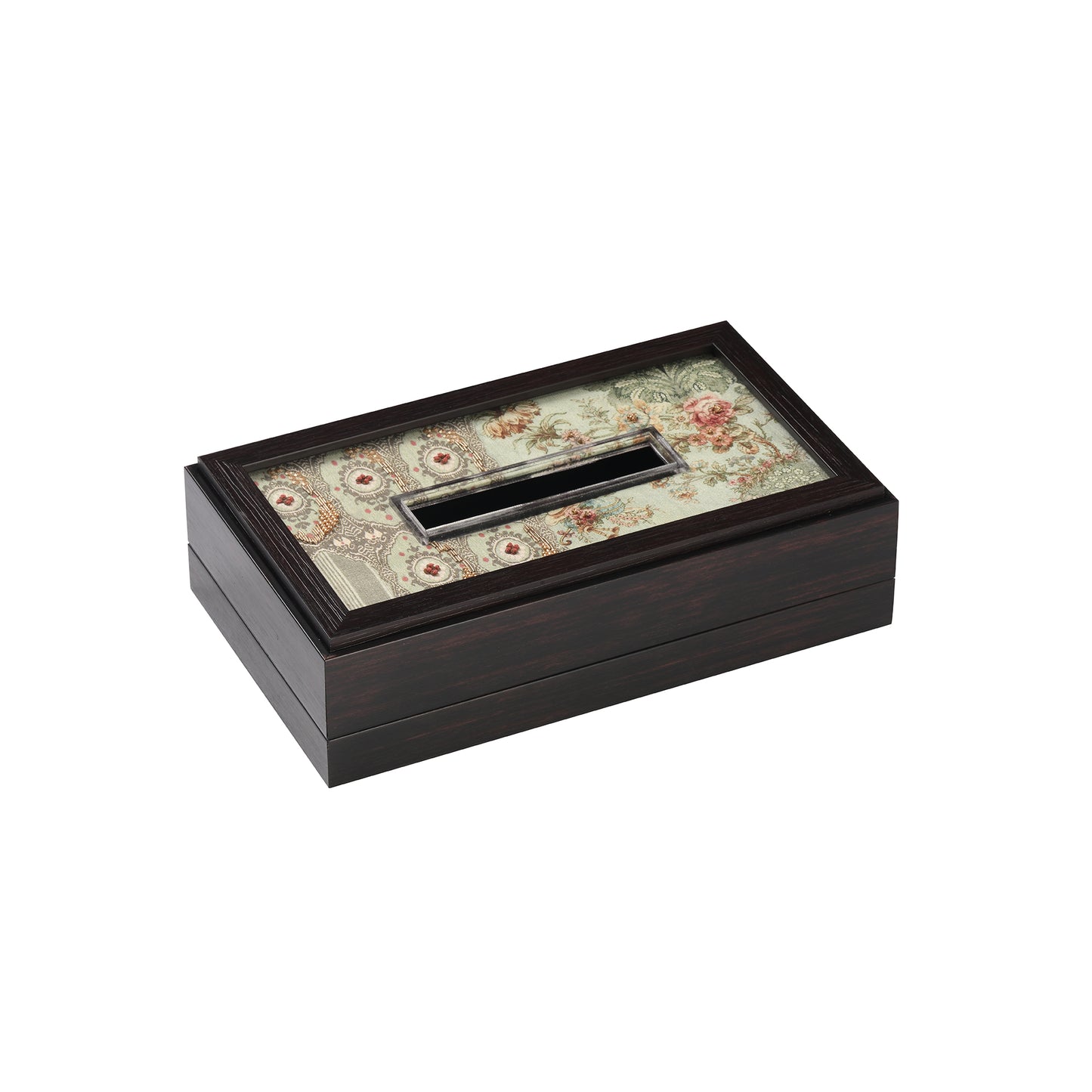 Gul Tea Rose Print Tissue Box