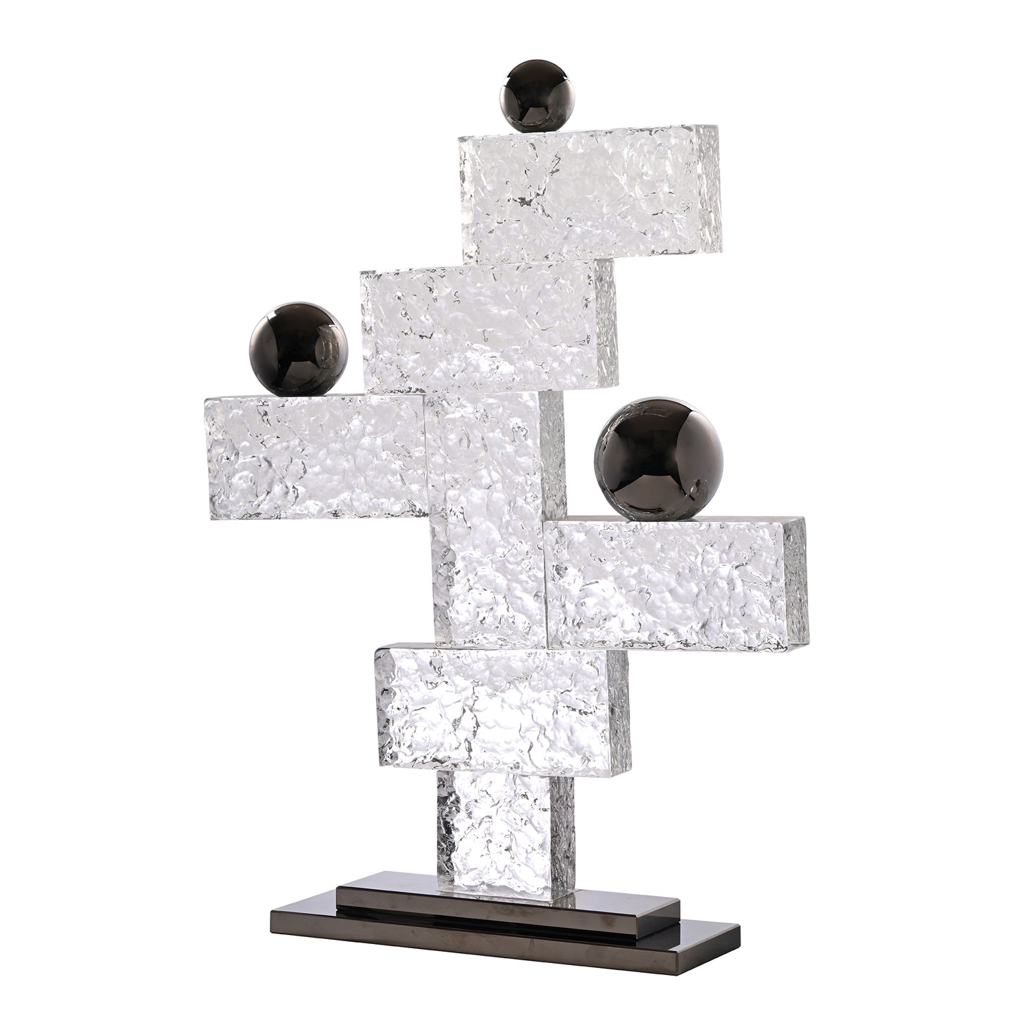 Glass & Crystal Sculptural Artefact