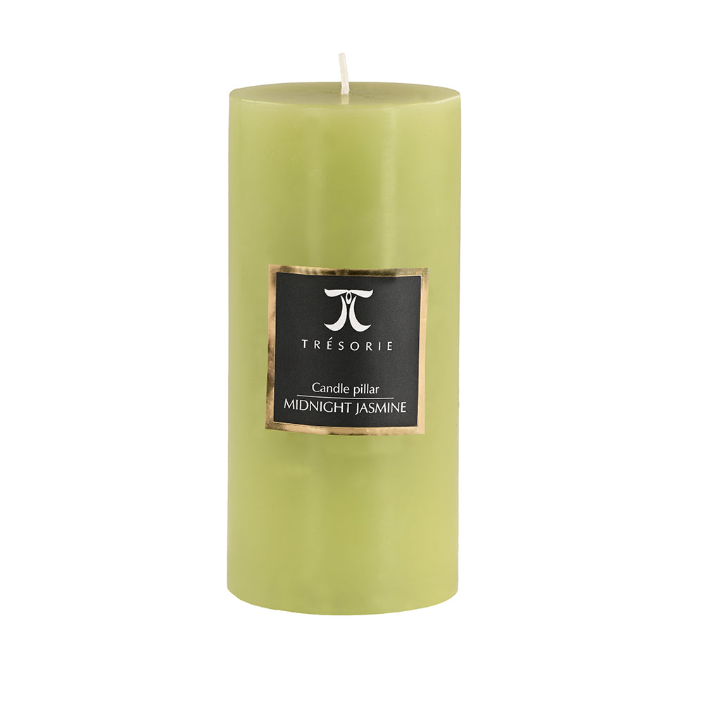 Midnight Jasmine Pillar Candle Large