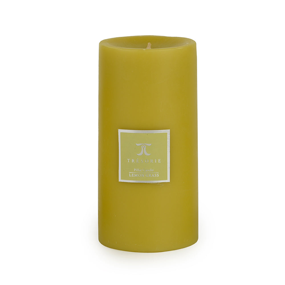 Lemongrass Pillar Candle 3X6