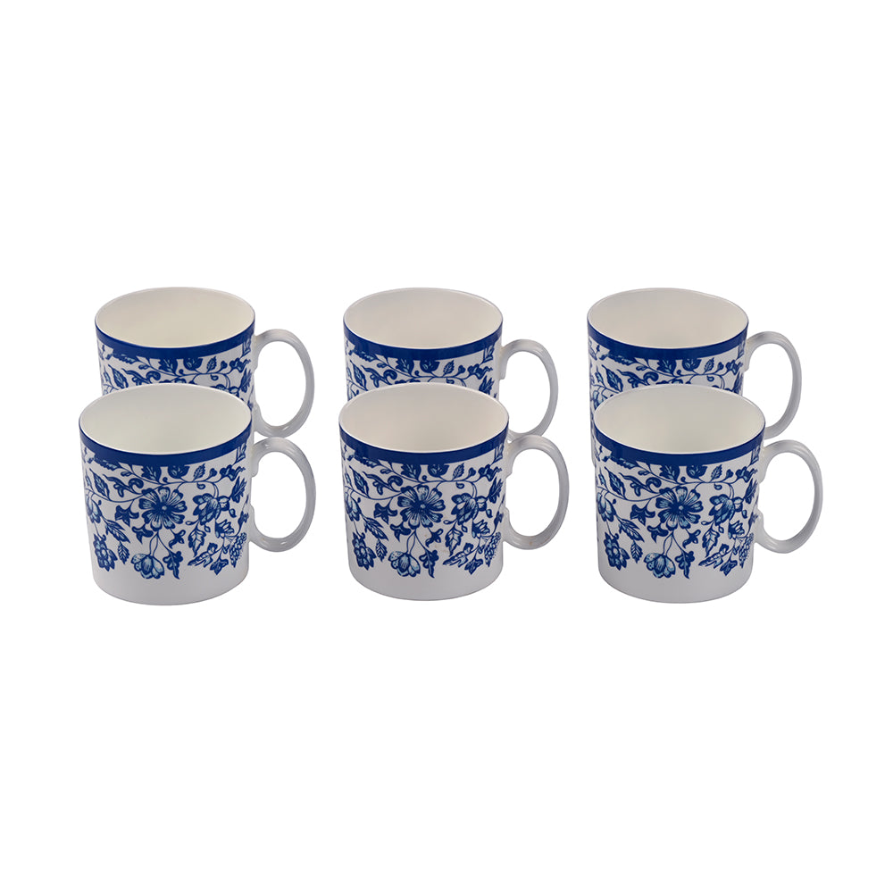 Jardin Bleu Mug Set of 6
