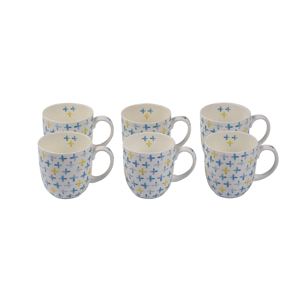 Modern rustic ceramic plate set by Tresorie.