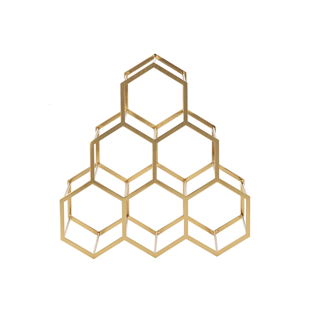 Hexagram Wine Holder
