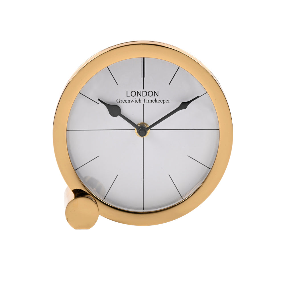 Lagnston Gold Table Clock