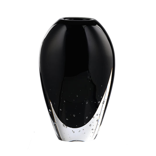 Opague Vase Black