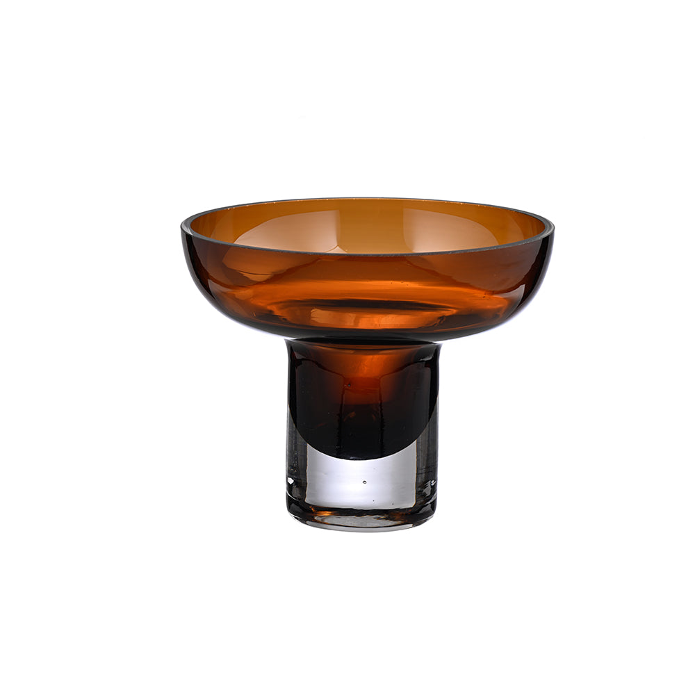 Amber Colour Vase