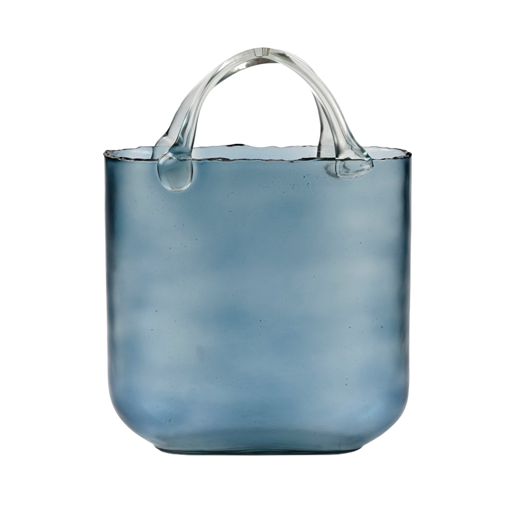 Bag Vase Aegean Blue
