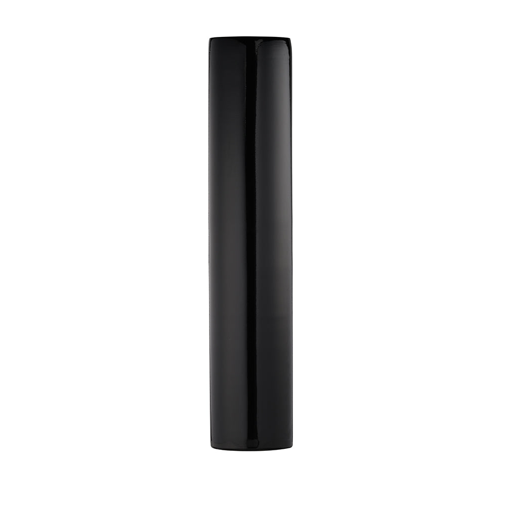 Cylindrical Vase Black Medium