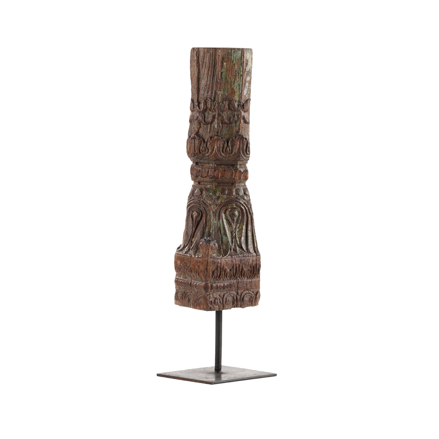 Wooden Sculpture on Stand