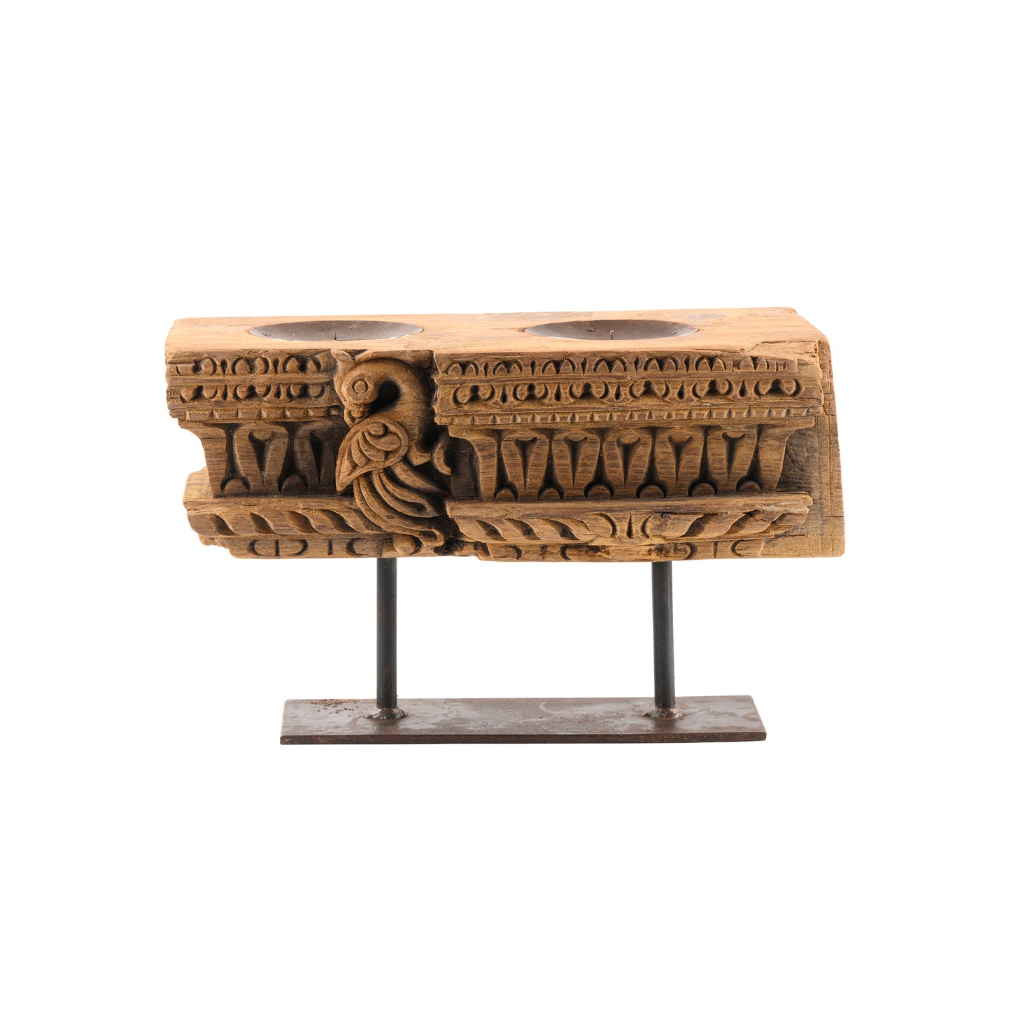 Wooden Candle Holder