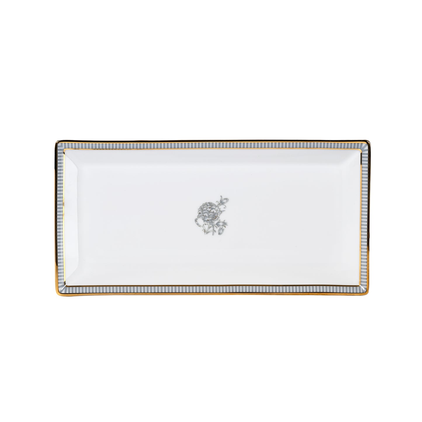 Grey Iris Platter Small