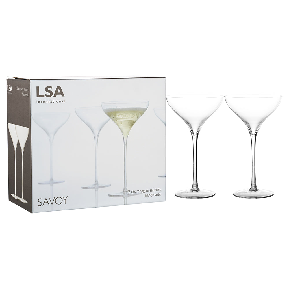 Savoy Champagne Wine Set Of 2