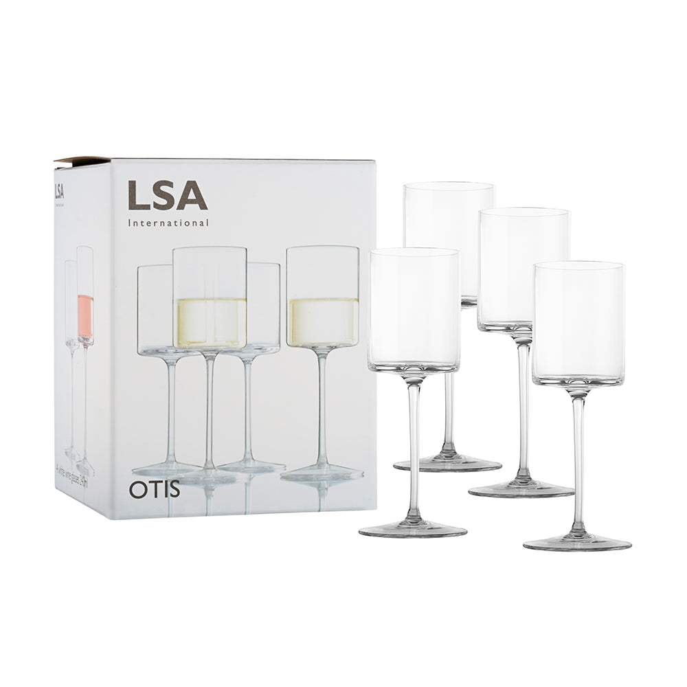 Otis White Wine Glass Set Of 4