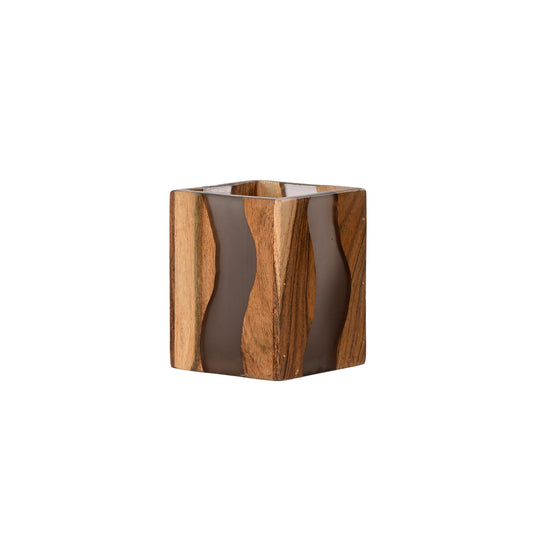 Wooden Resin Cutlery Holder
