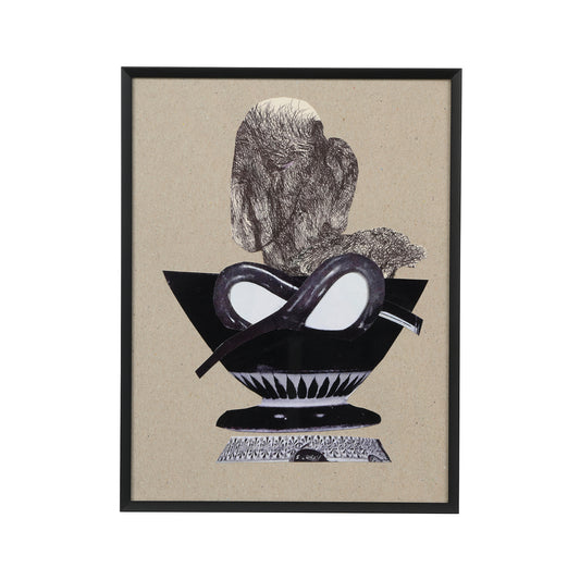 Woman Black Soup Bowl N Cross-Shravan Gurav