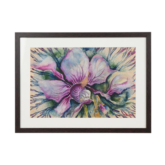 Flower in Water Colour III-Kavita Doshi