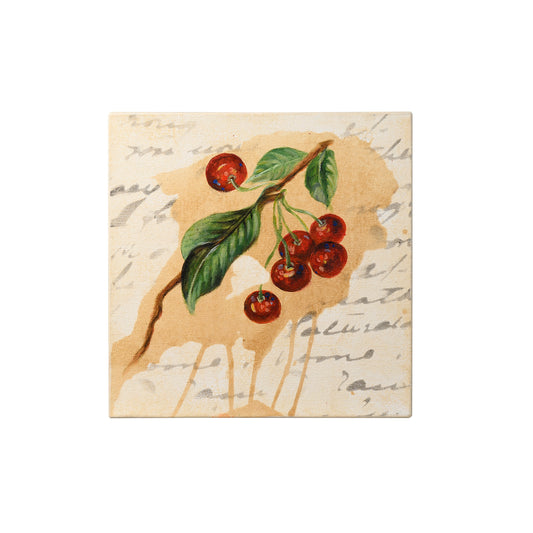 Cherry Twig -Acrylic on Canvas-Sonam Sanjay Gupta