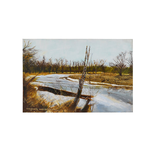 Landscape II Acrylic - Nagnath Mankeshwar