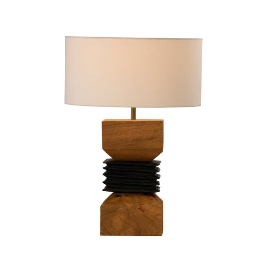 Chess Table Lamp With Shade