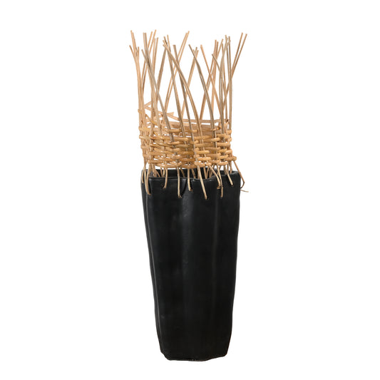 Bintang Vase Black Small