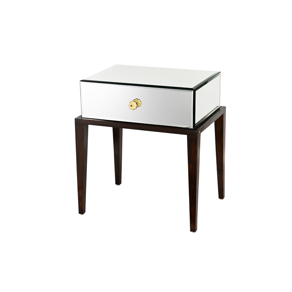 Mirror Table with Drawer