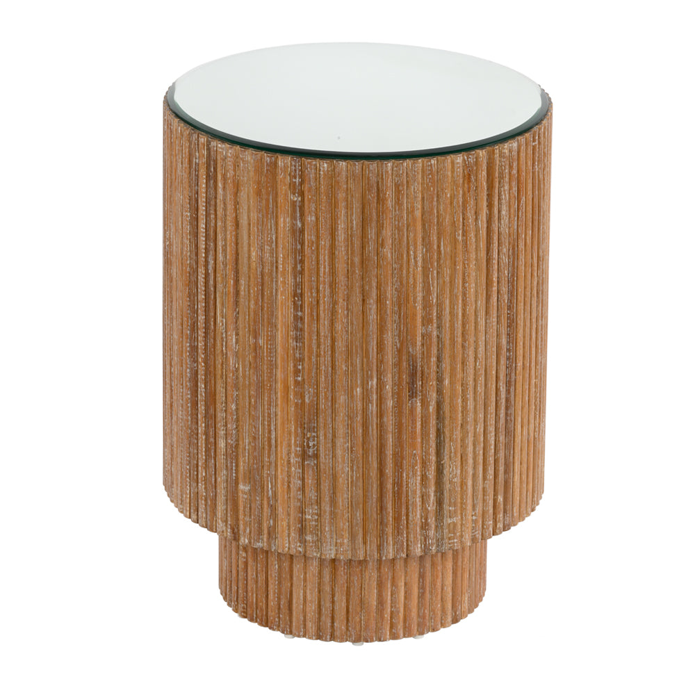 Round Table with Mirror Top
