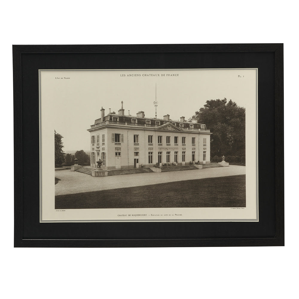 Chateau De Rocquencourt - Wall Print