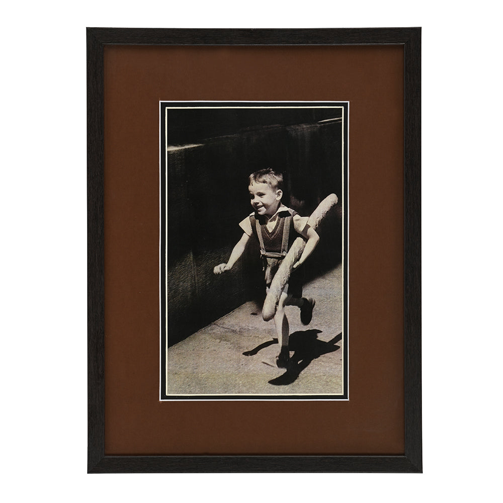 Enfants : Run for Breakfast - Wall Print