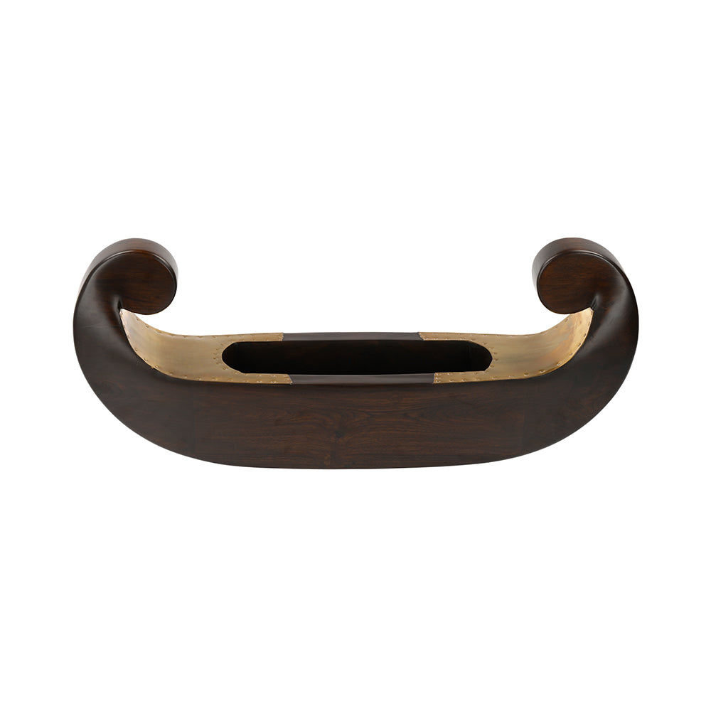 Boat with Brass Work 2 Ft