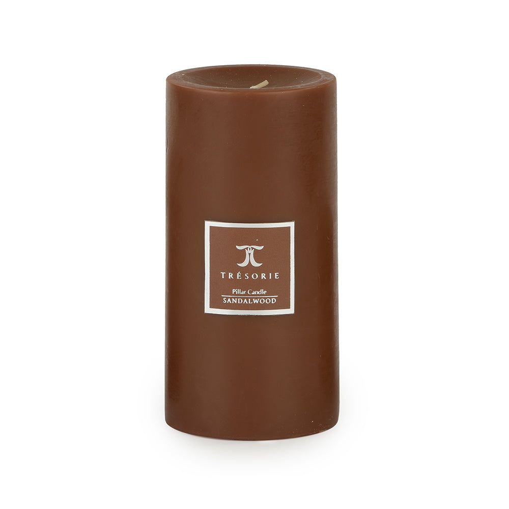 Sandalwood Pillar Candle 3X6