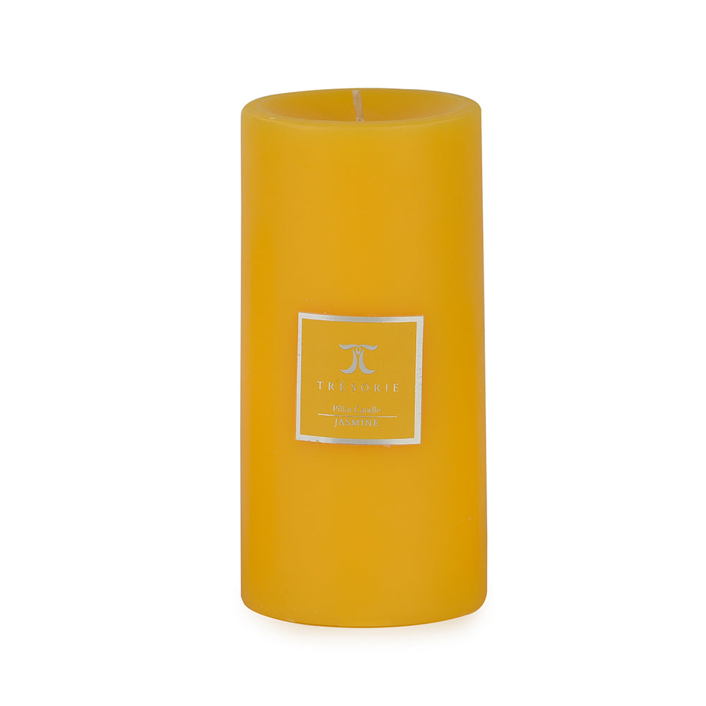 Jasmine Pillar Candle 3X6