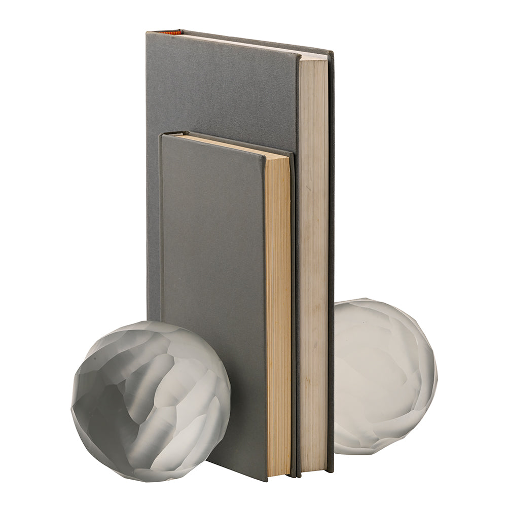 Ball Cloud Cut Bookend Set of 2