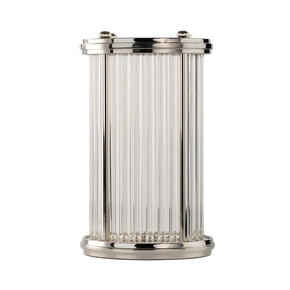 Silver Hurricane Candle Holder Large