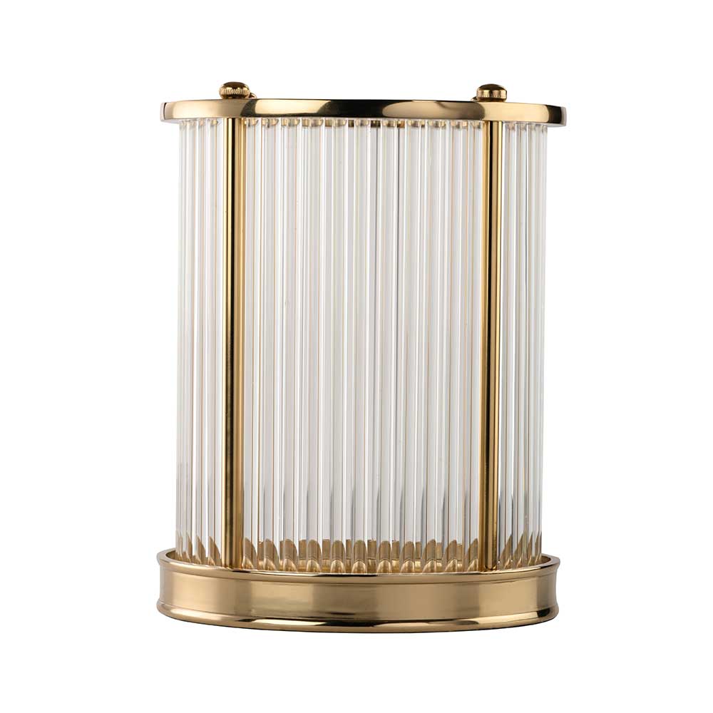 Golden Hurricane Candle Holder Large