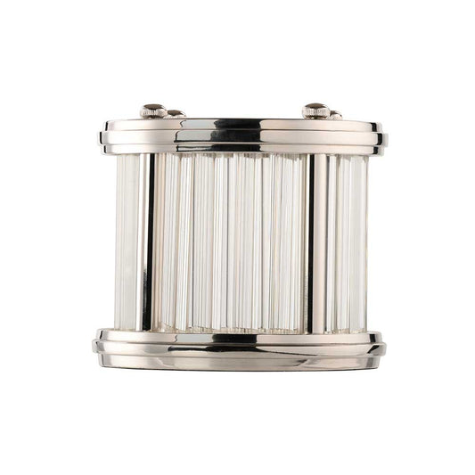 Silver Hurricane Candle Holder Small