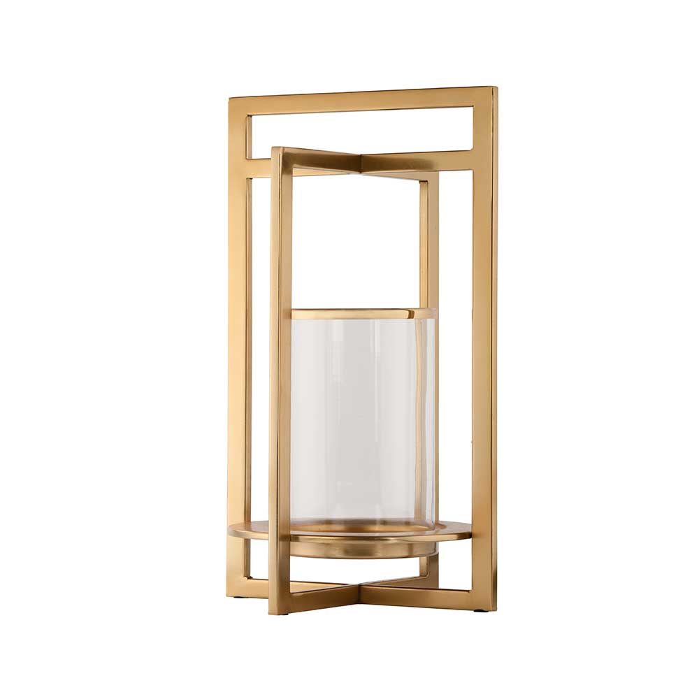 Framed Hurricane Candle Holder Small