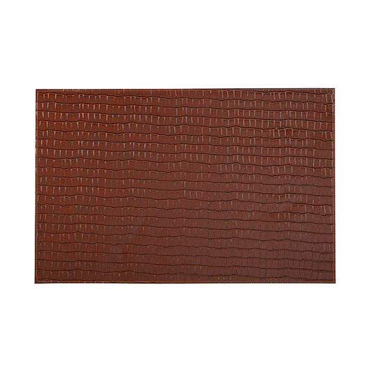 Faux Croc Brown Placemat