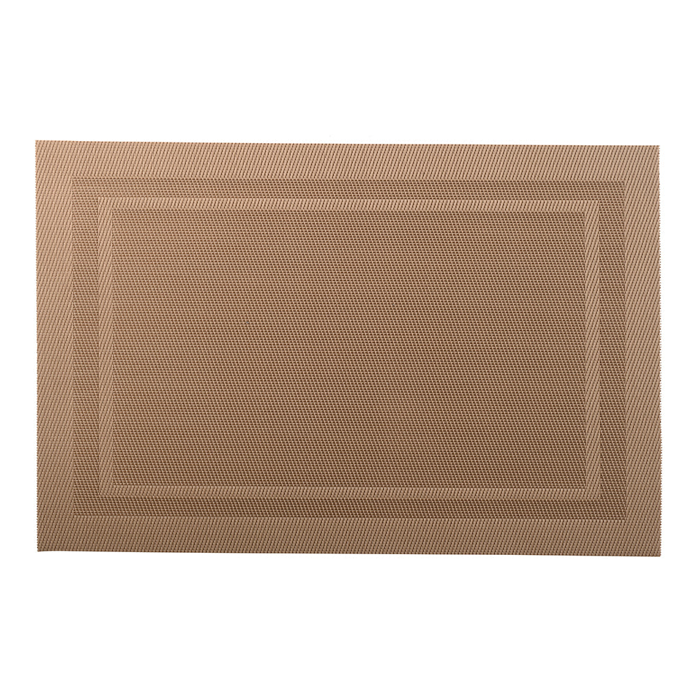 Beige Border Placemat