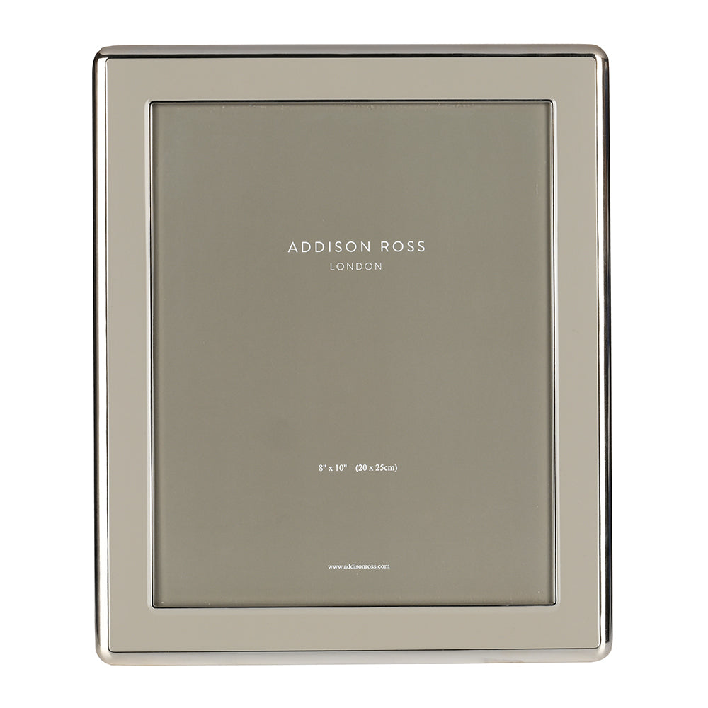 Silver and Chiffon Luxury Photoframe 8X10