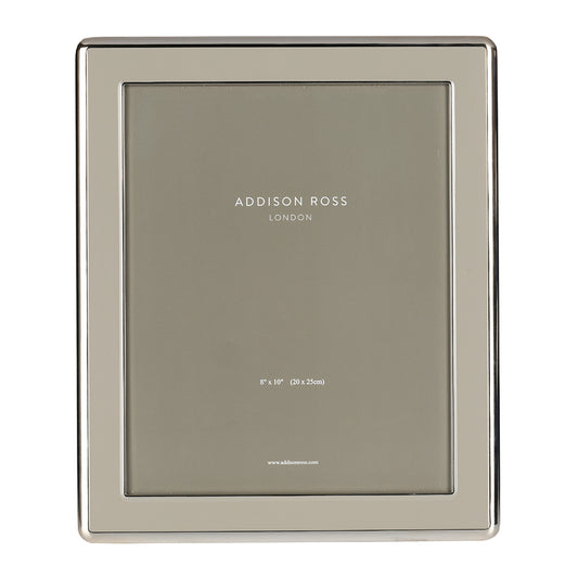 Silver and Chiffon Luxury Photoframe 8X10