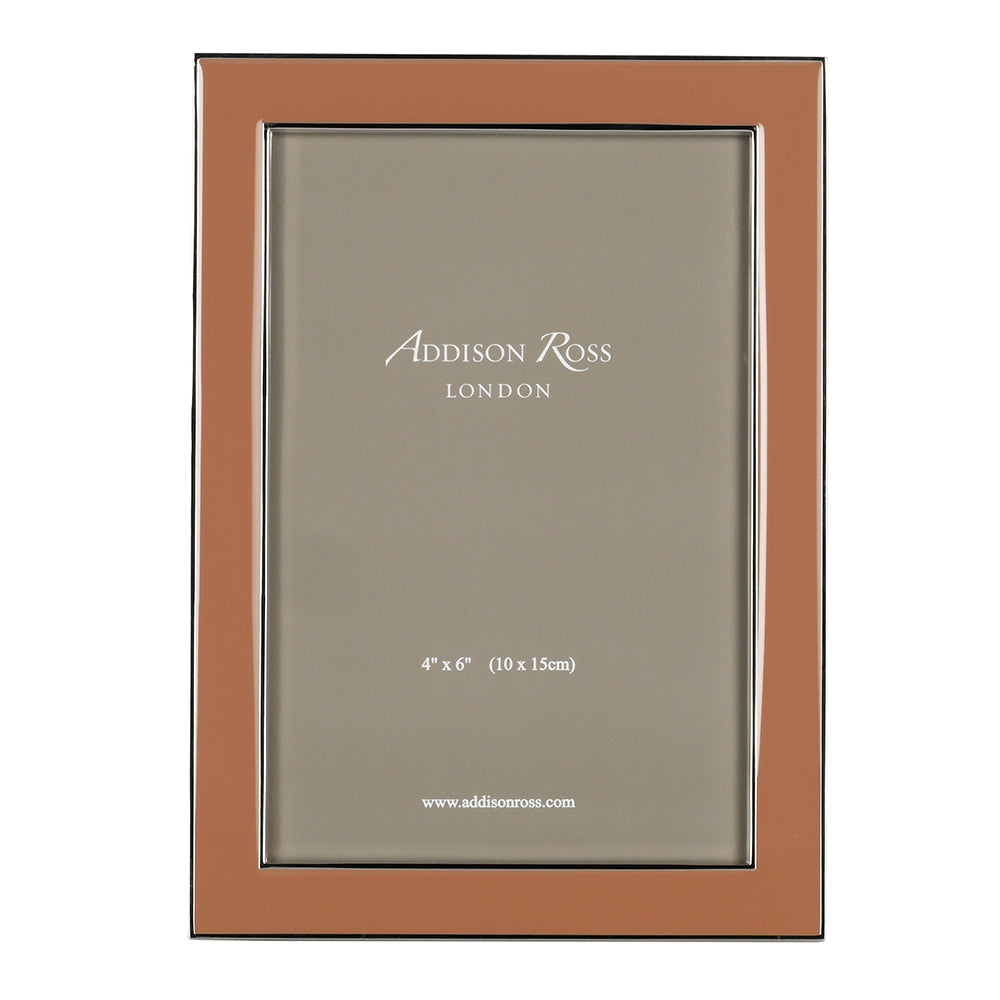 Terracotta Enamel Luxury Photoframe 4X6