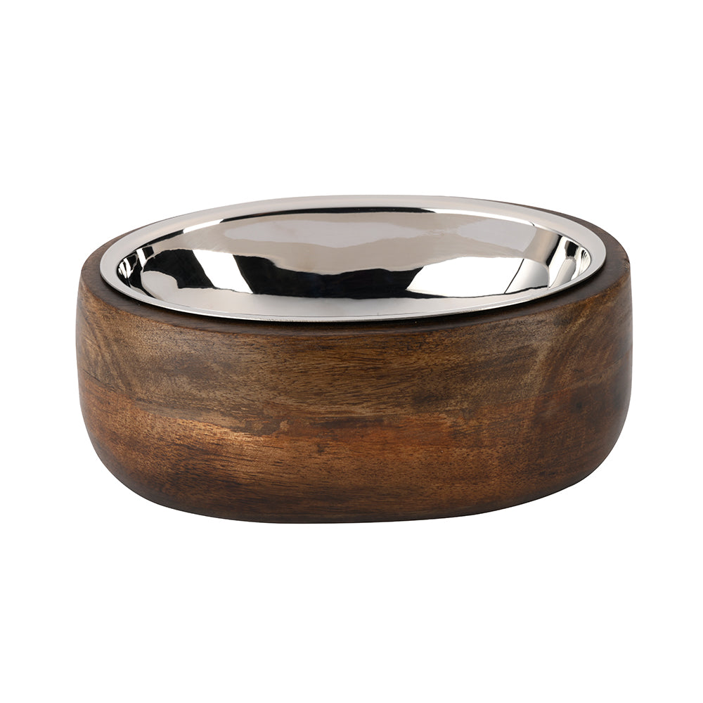 Oval Stainless Steel Serveware Small