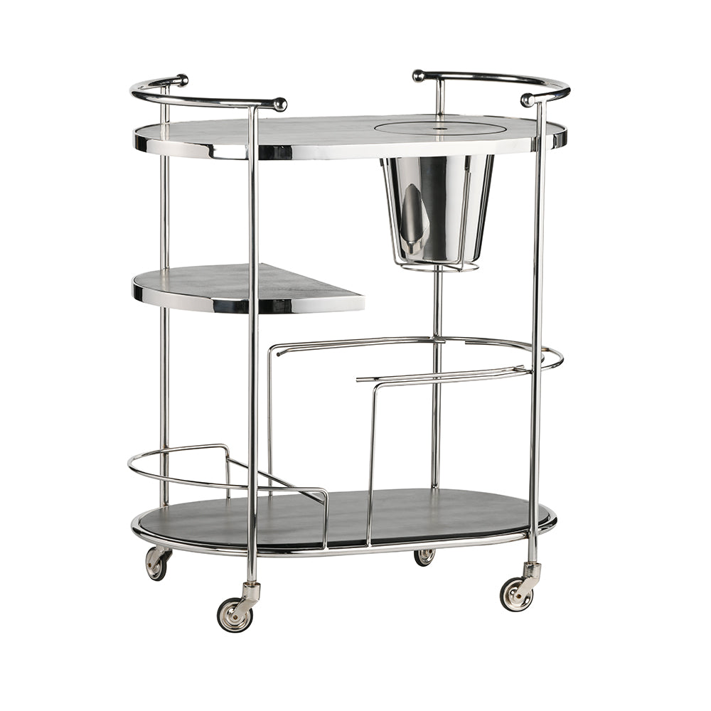 Oval Bar Trolley