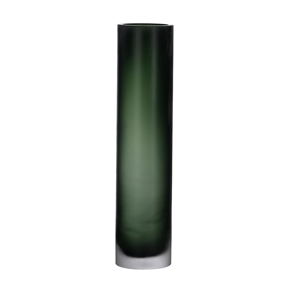 Blackish Fog Finish Vase Large