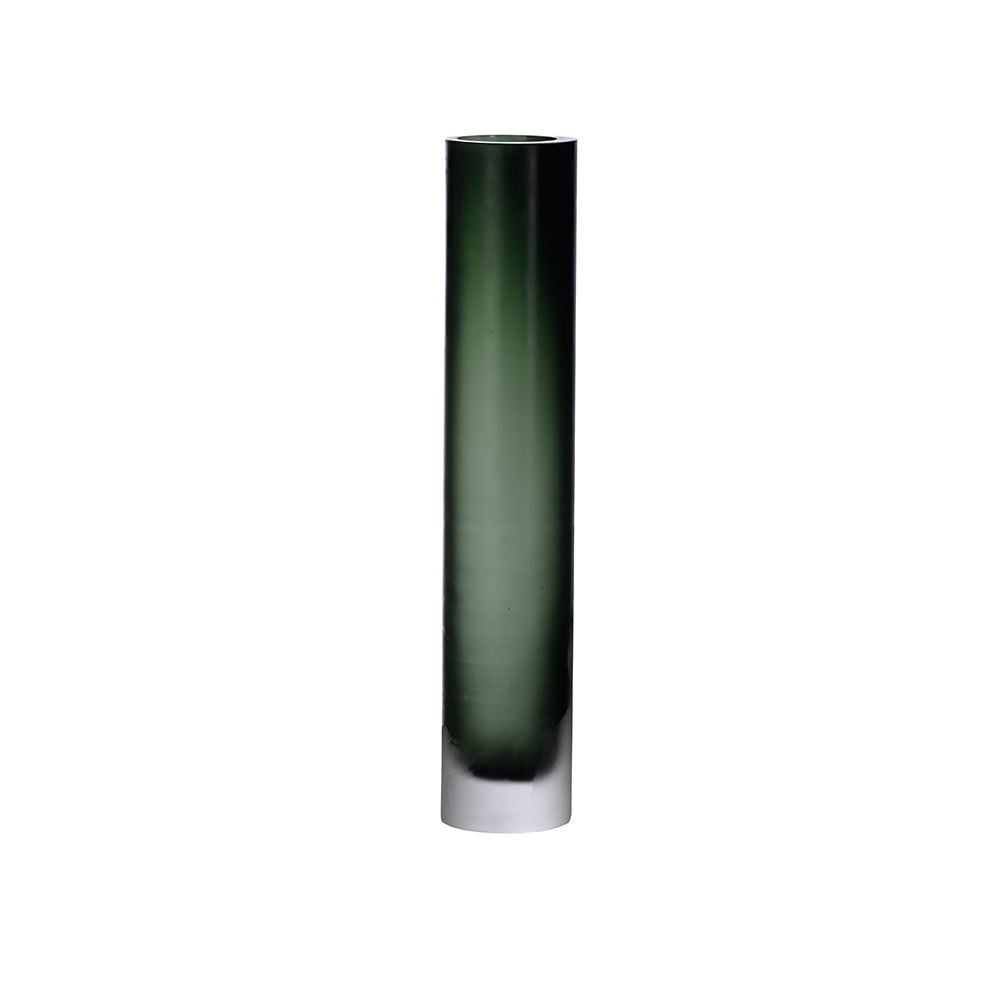 Blackish Fog Finish Vase Medium